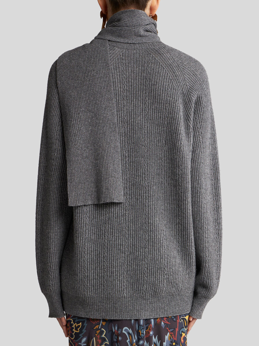 WOOL AND CASHMERE SWEATER - 5