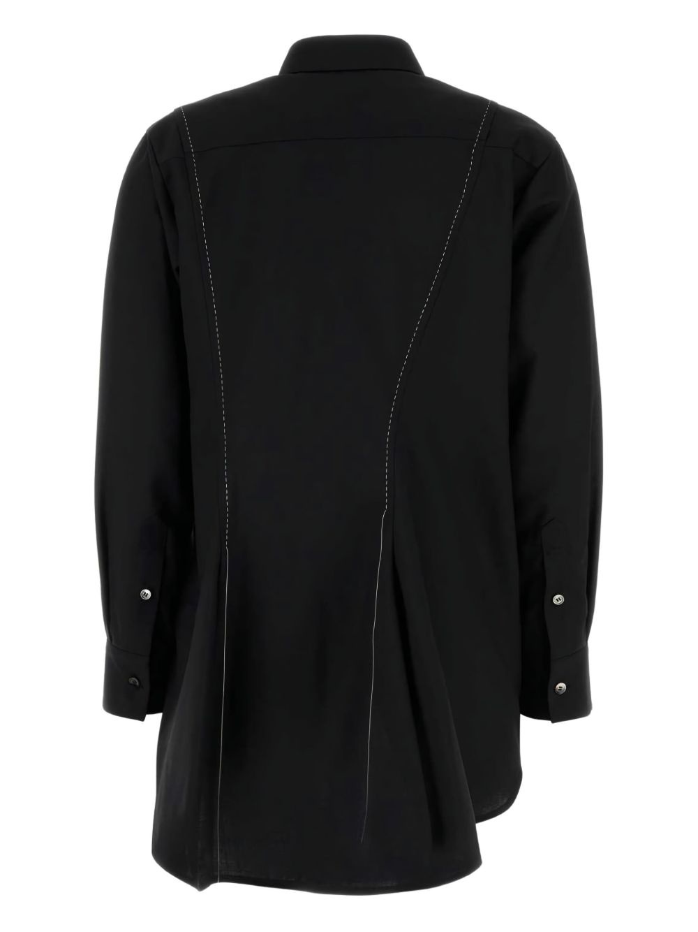 contrast-stitch shirt - 2