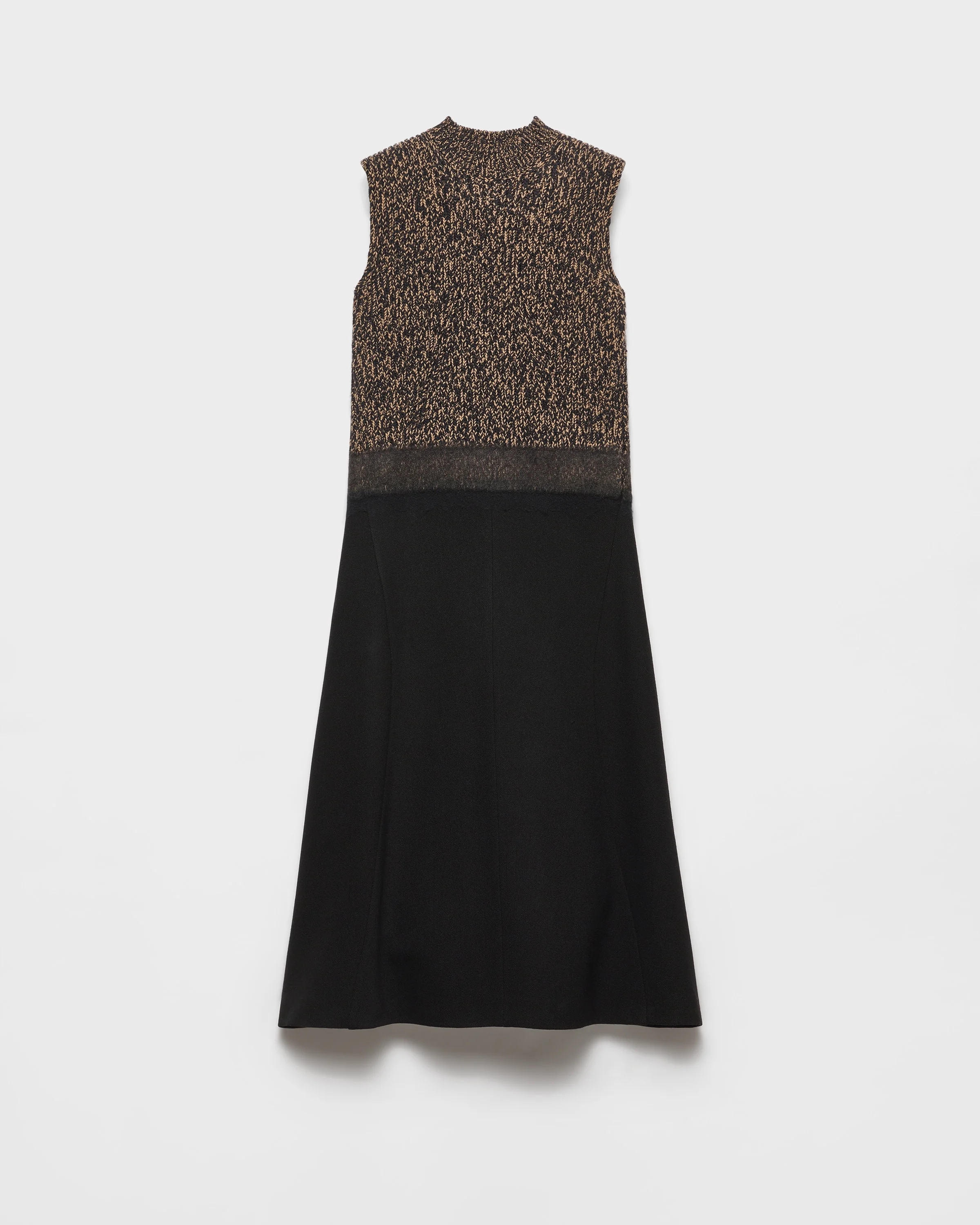 Shetland wool and cashmere dress - 1