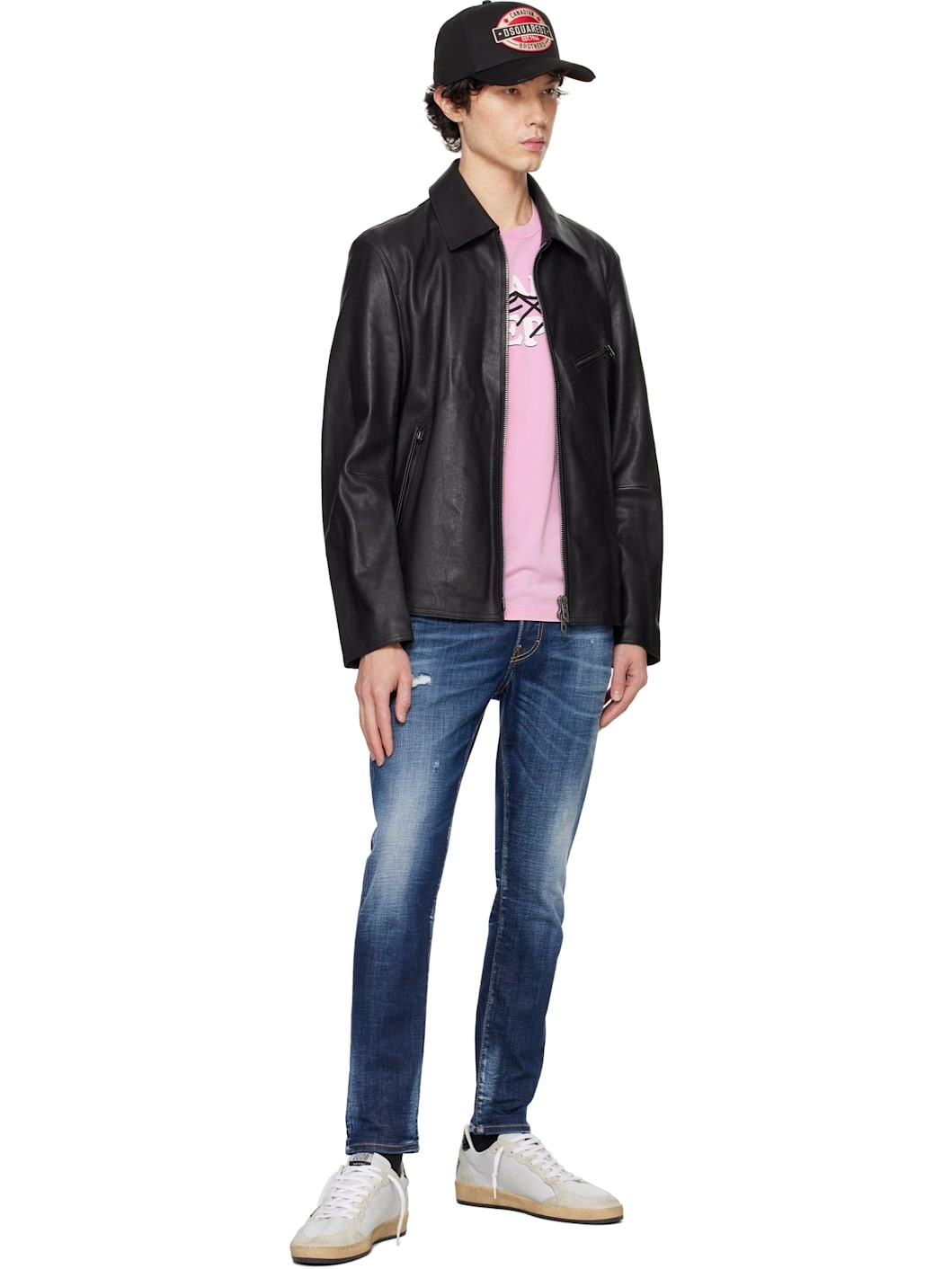 Navy Skater Jeans - 4