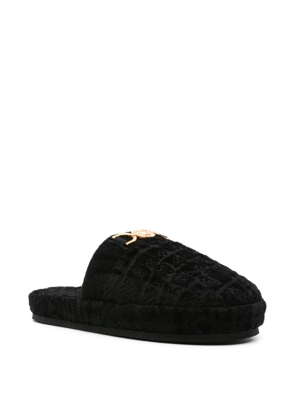 Icon Medusa-plaque slippers - 2