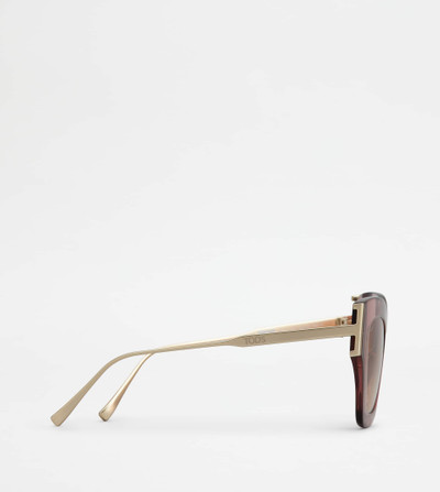 Tod's CAT-EYE SUNGLASSES - PINK outlook