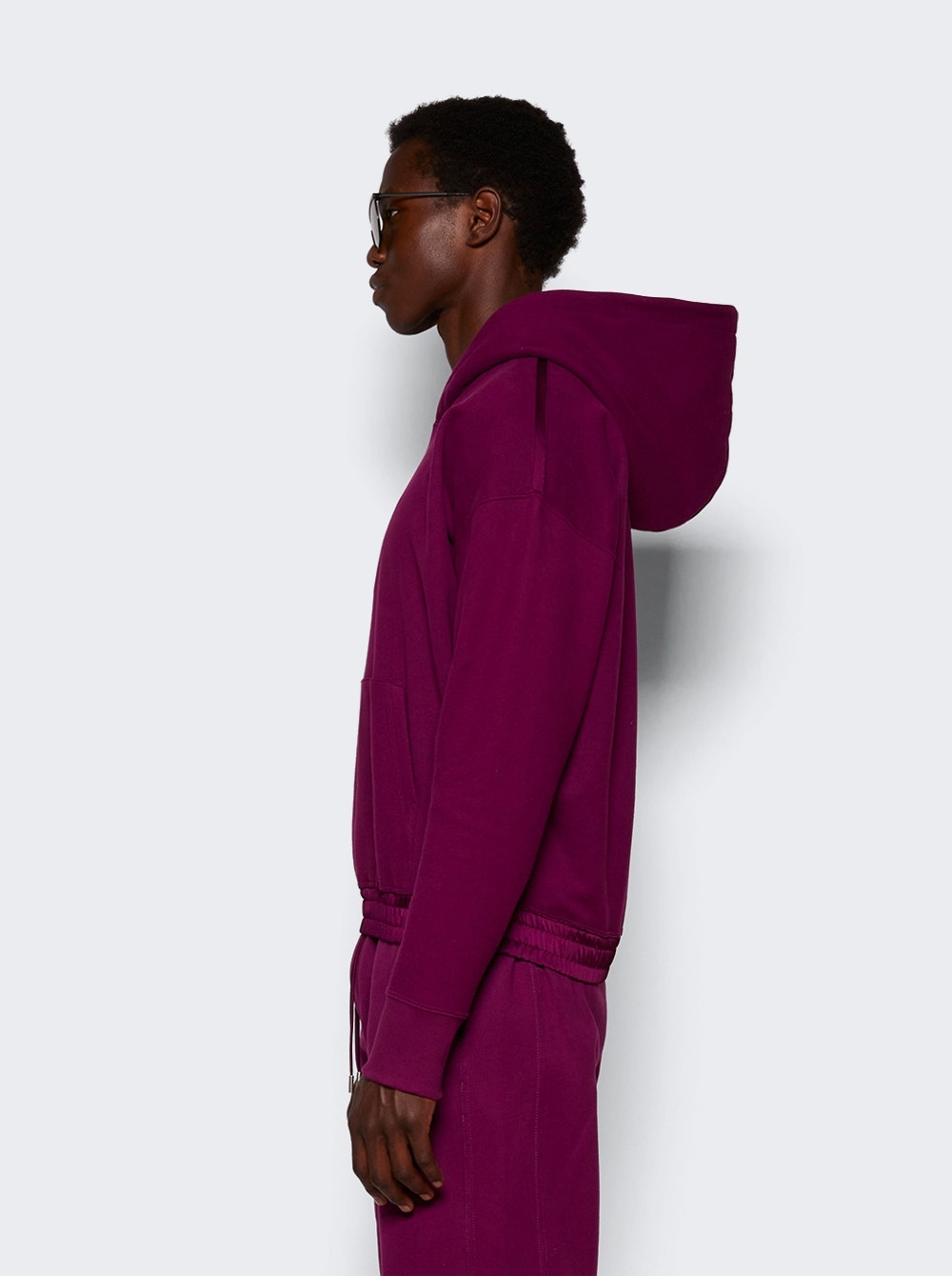 Fleece Hoodie Fuchsia - 4
