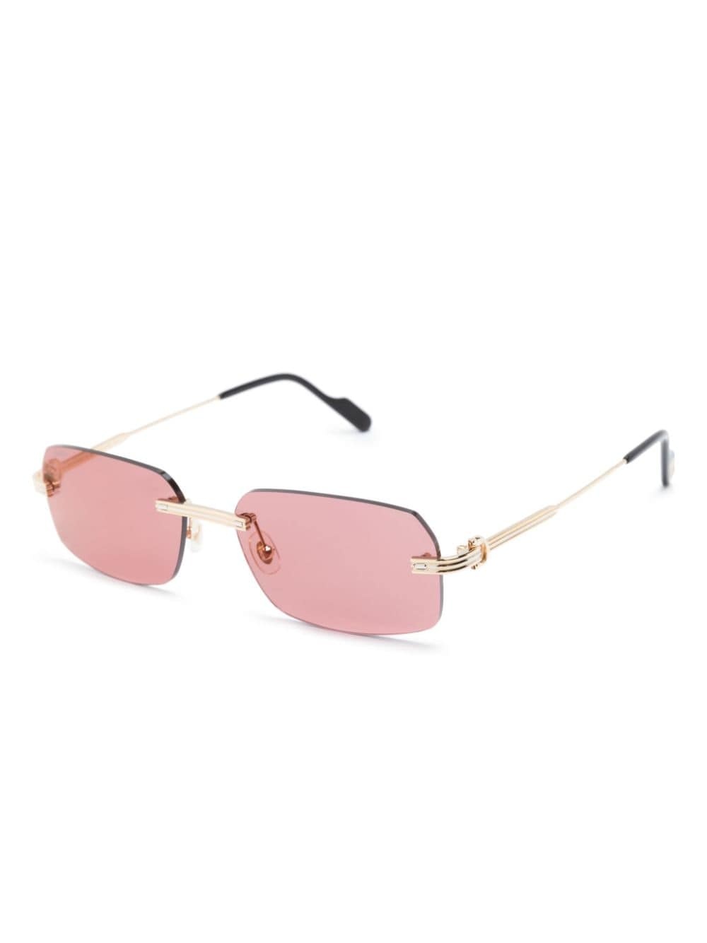 rectangle-frame sunglasses - 2
