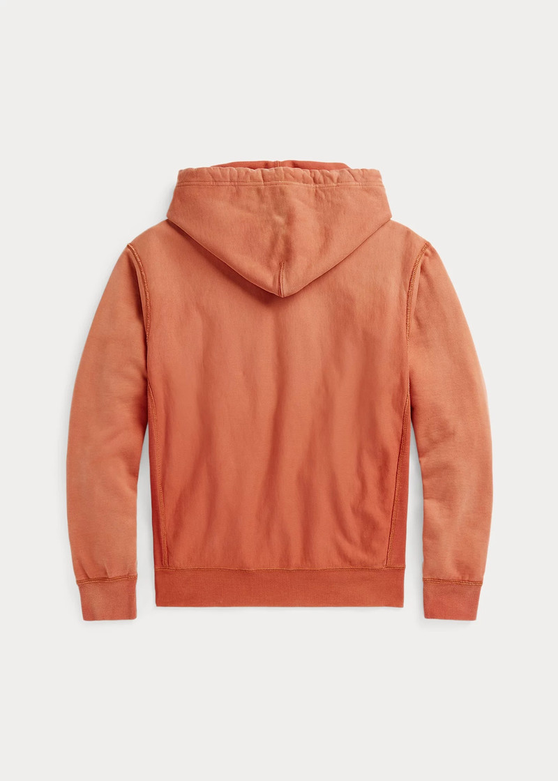 RRL by Ralph Lauren Logo Fleece Hoodie outlook