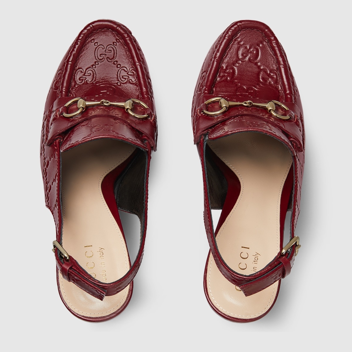 Women's Horsebit platform loafer slingback - 5