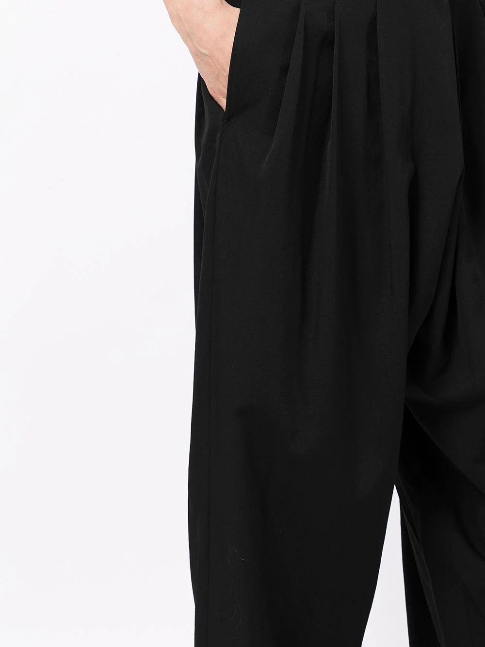 Gabardine 3Tuck Wide pants - 5