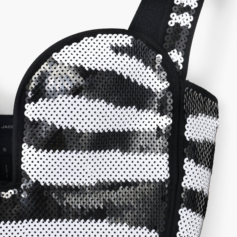 THE ZEBRA GLOSSY SEQUIN DRESS 6