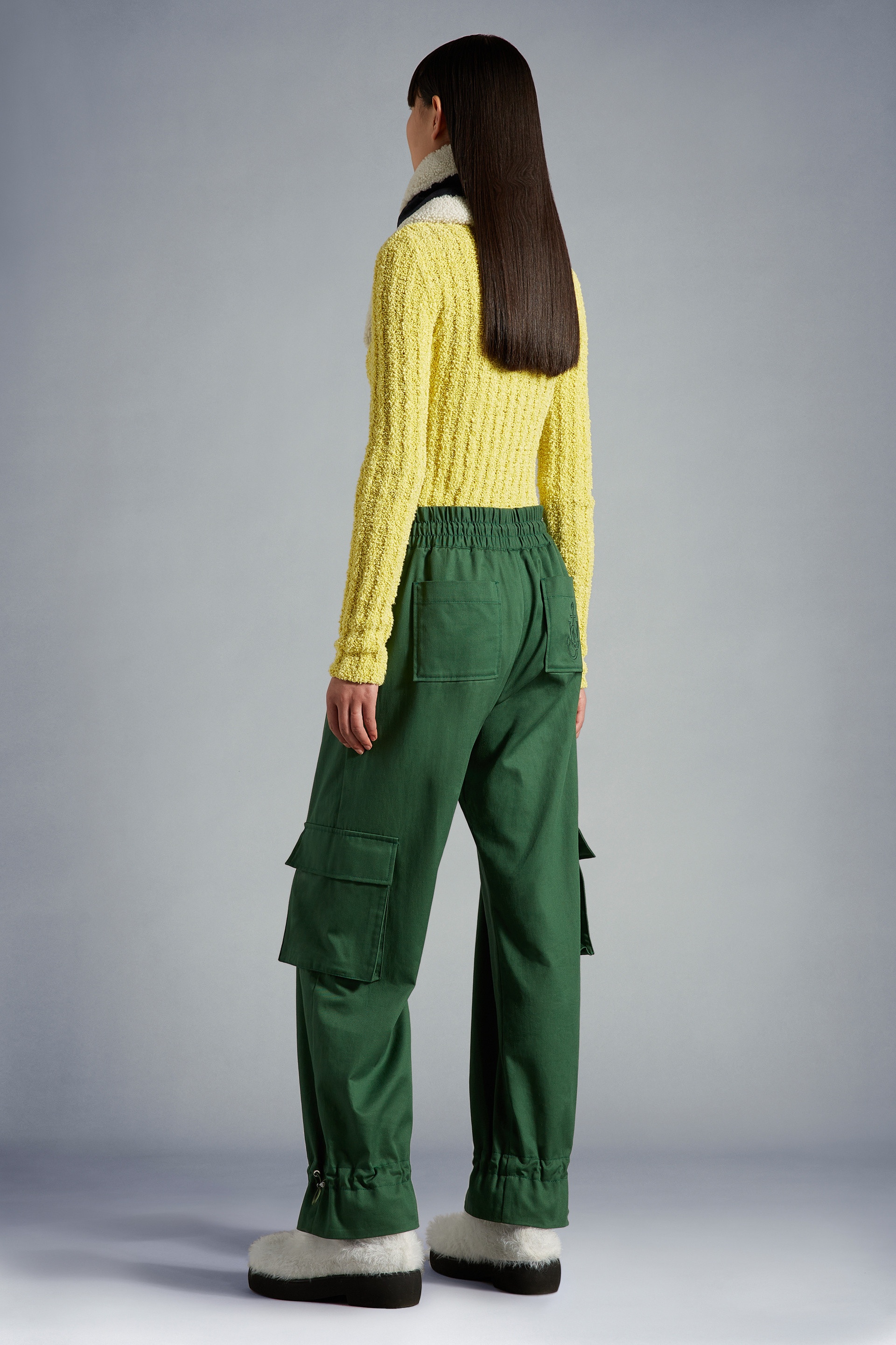 Gabardine Cargo Pants - 5