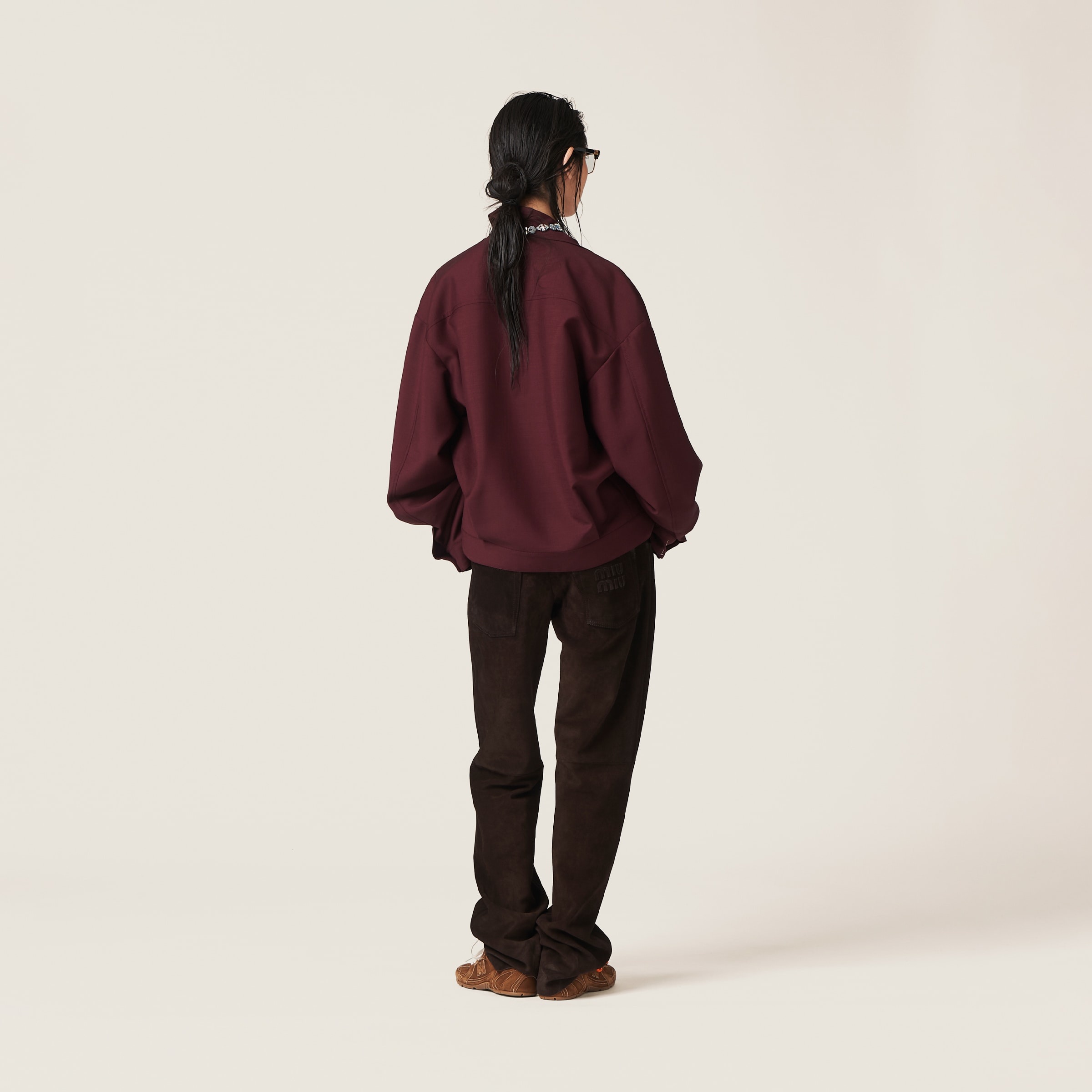 Mohair blouson jacket - 3
