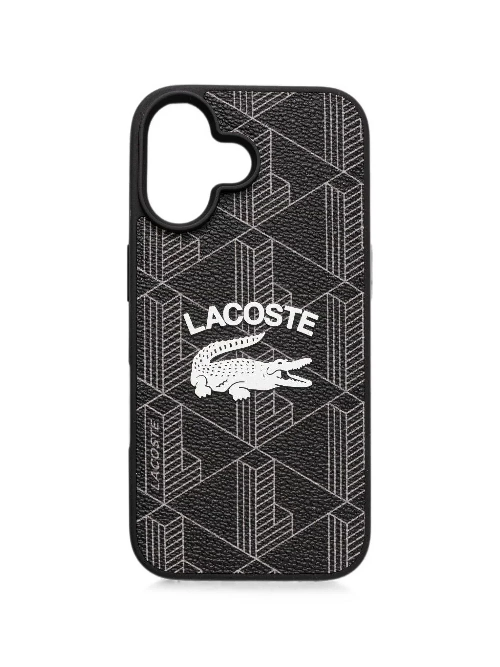 logo-print geometric-pattern iPhone 16 case - 1