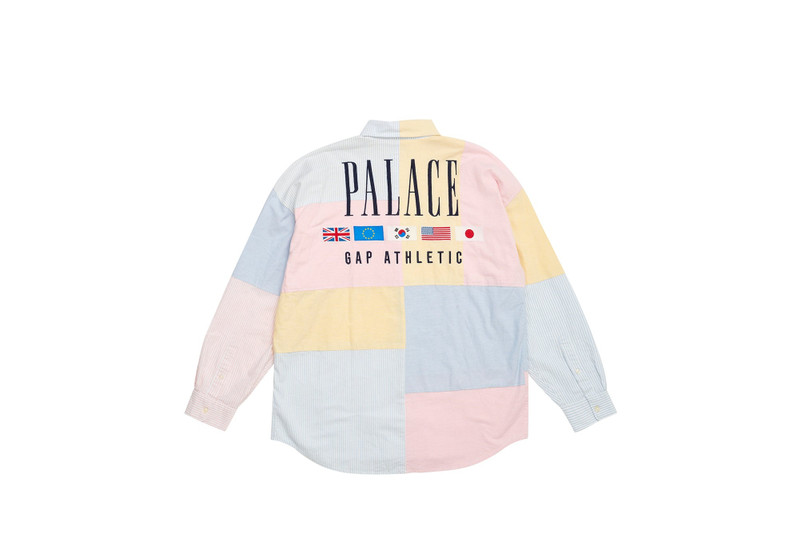 PALACE PALACE GAP OXFORD DROP SHOULDER MULTI outlook