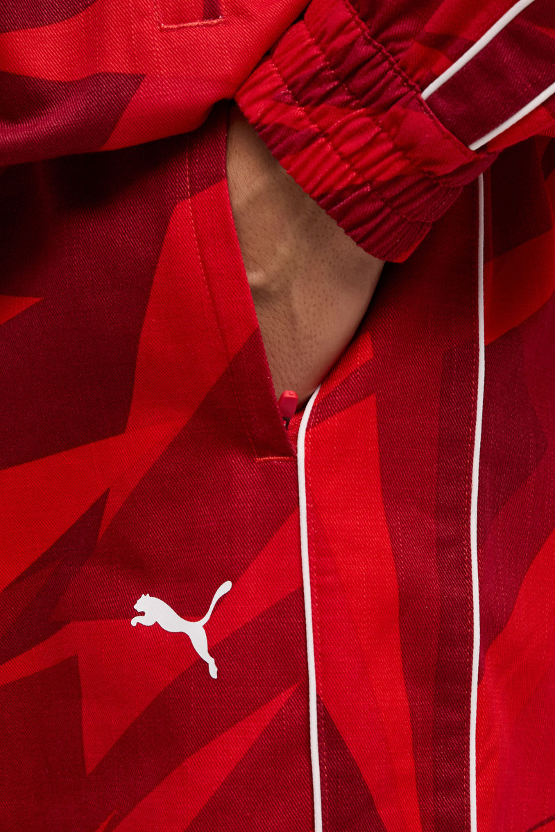 Scuderia Ferrari HP 20 Years of Red Men's T7 Track Pants 7