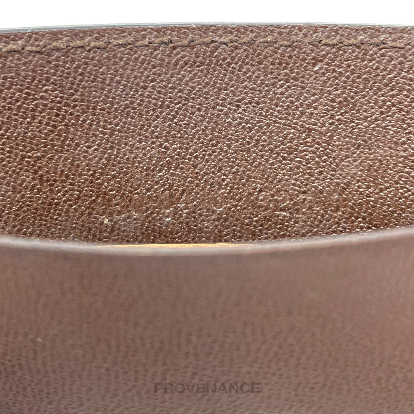 Gucci G Card Holder Wallet - Brown Leather - 6