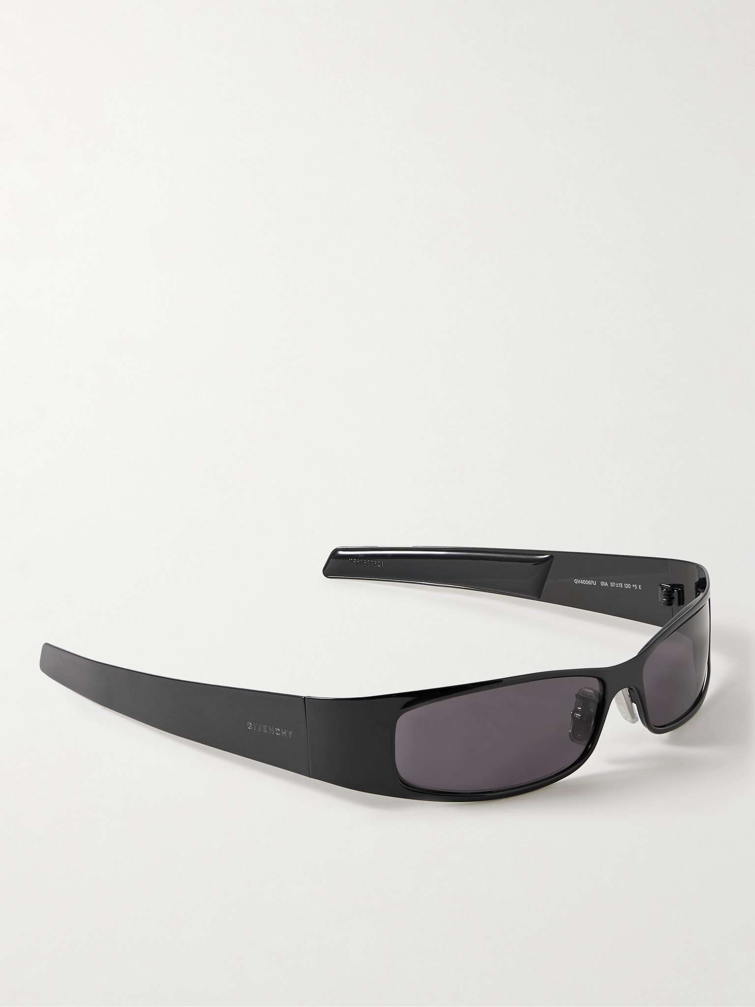 Rectangular-Frame Acetate Sunglasses - 3