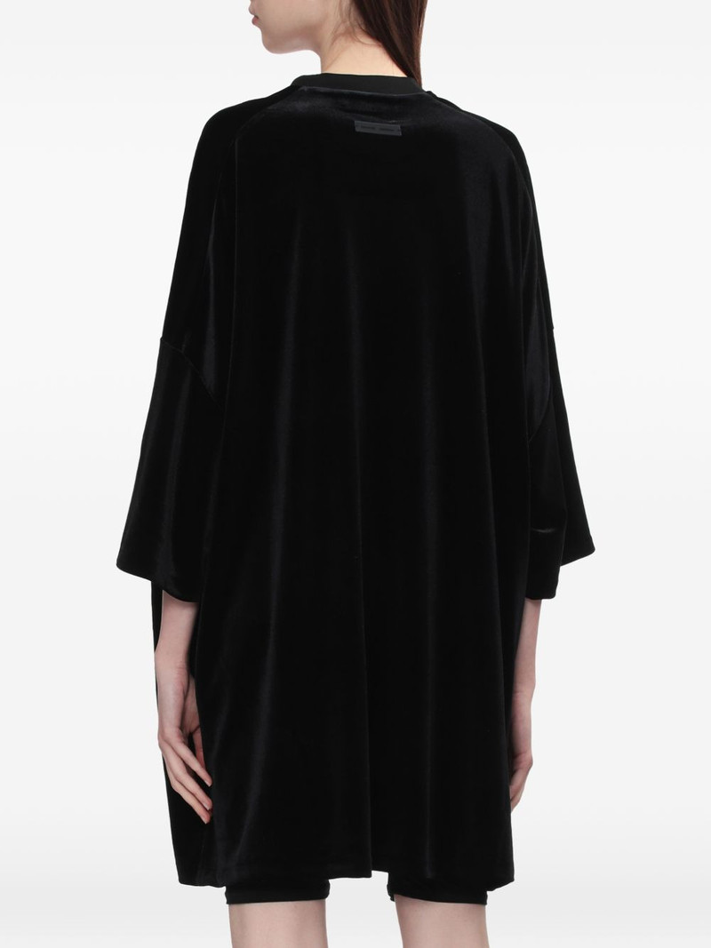 short-sleeve oversized mini dress 4