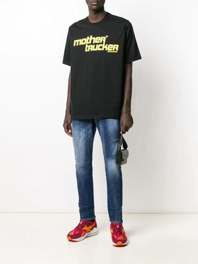 DSQUARED2 printed detail T-shirt outlook