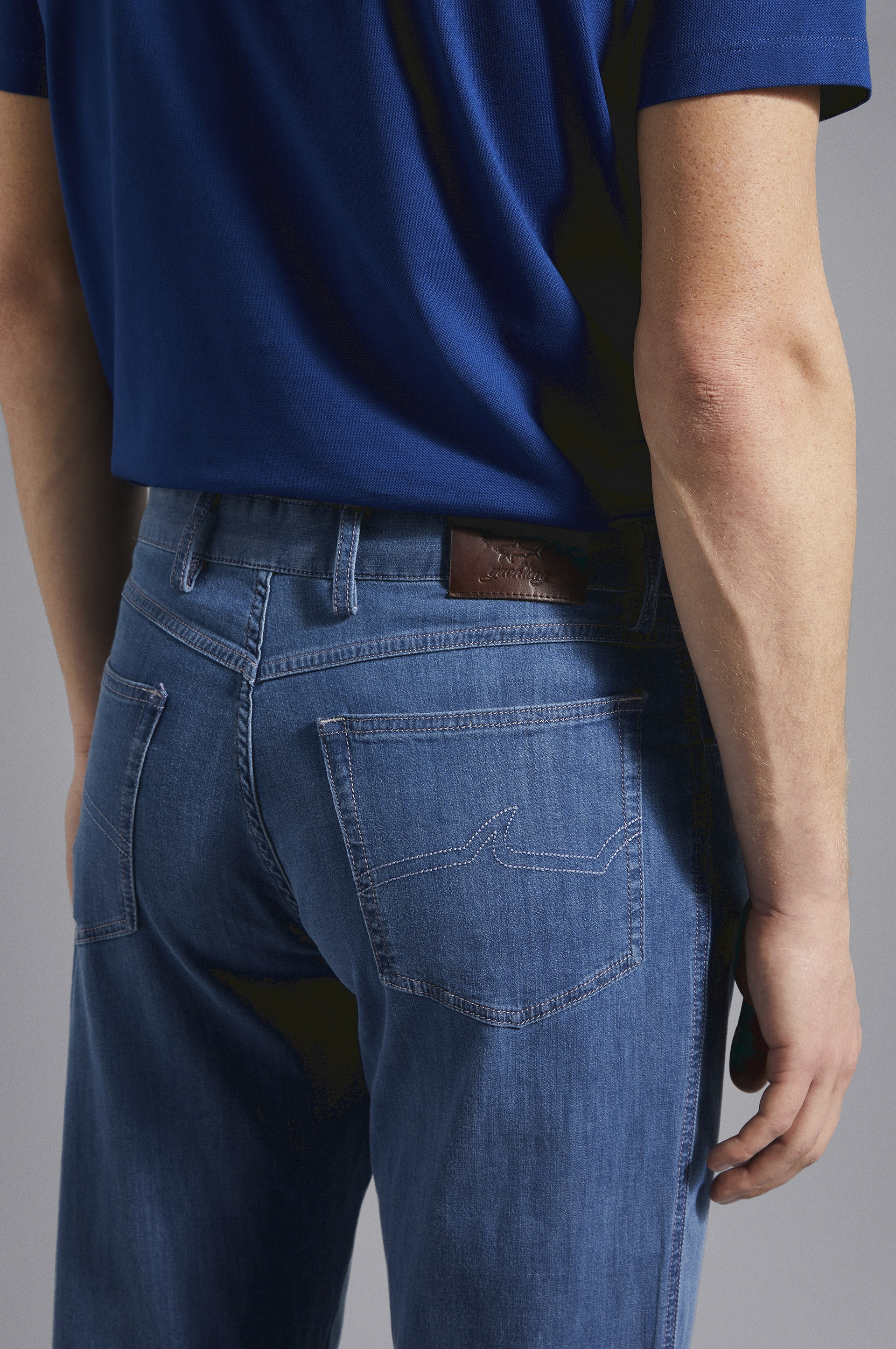 STRETCH COTTON JEANS - 4