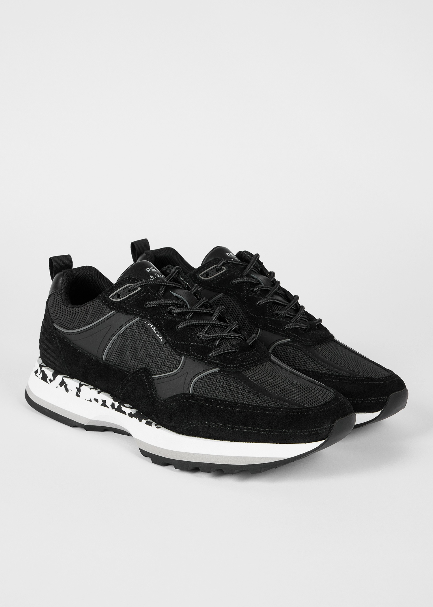Black Suede 'Banks' Trainers - 2