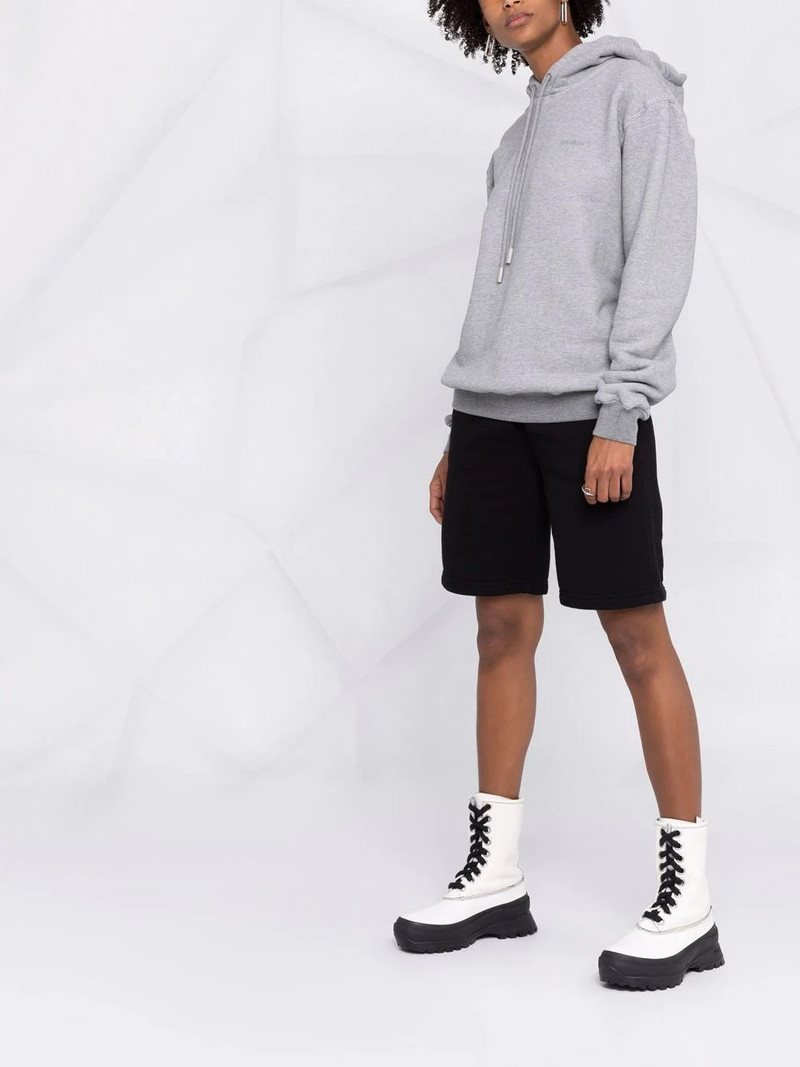 Diag-print hoodie 6