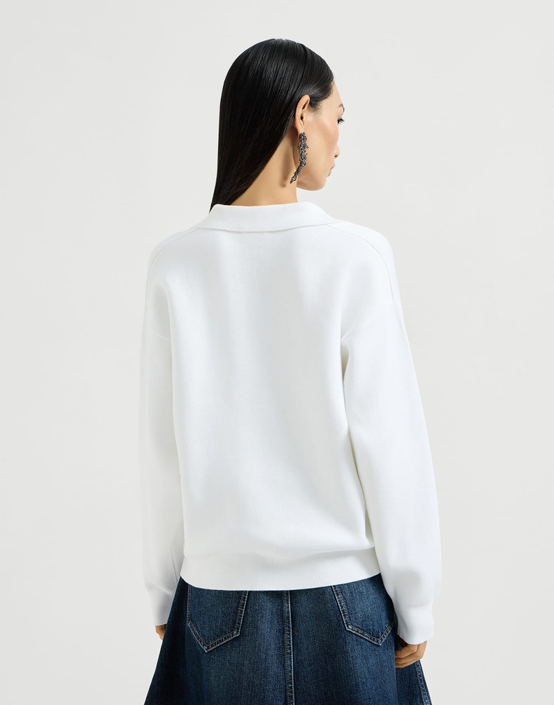 Cotton double knit polo shirt 3