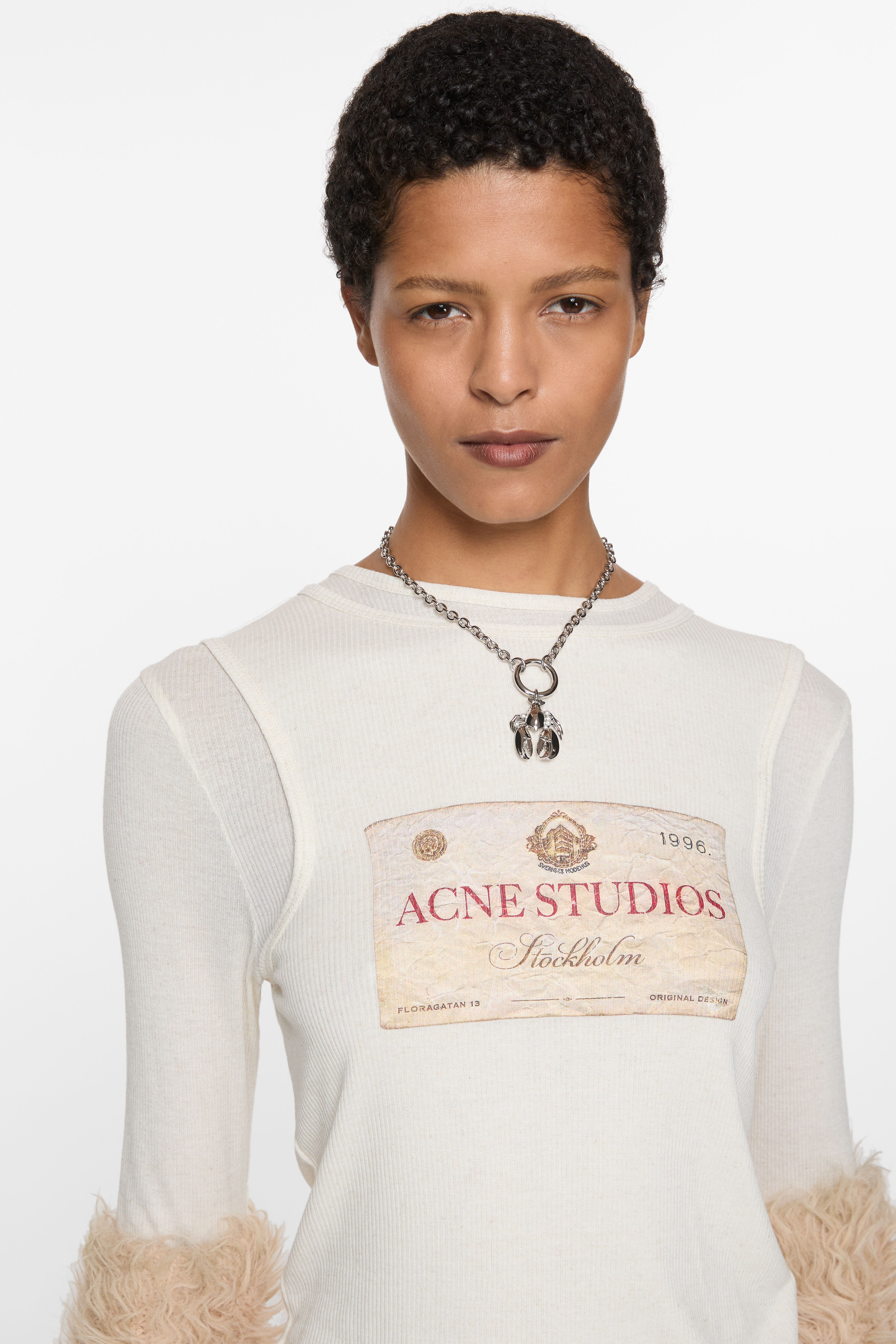 【ACNE STUDIOS】 Lobster Necklace Silver Lobster Necklace by Acne Studios on Sale