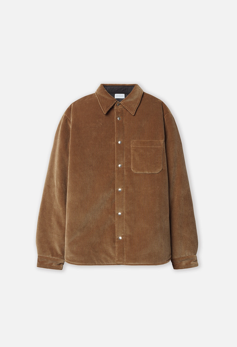 CORDUROY PADDED OVERSHIRT - 1