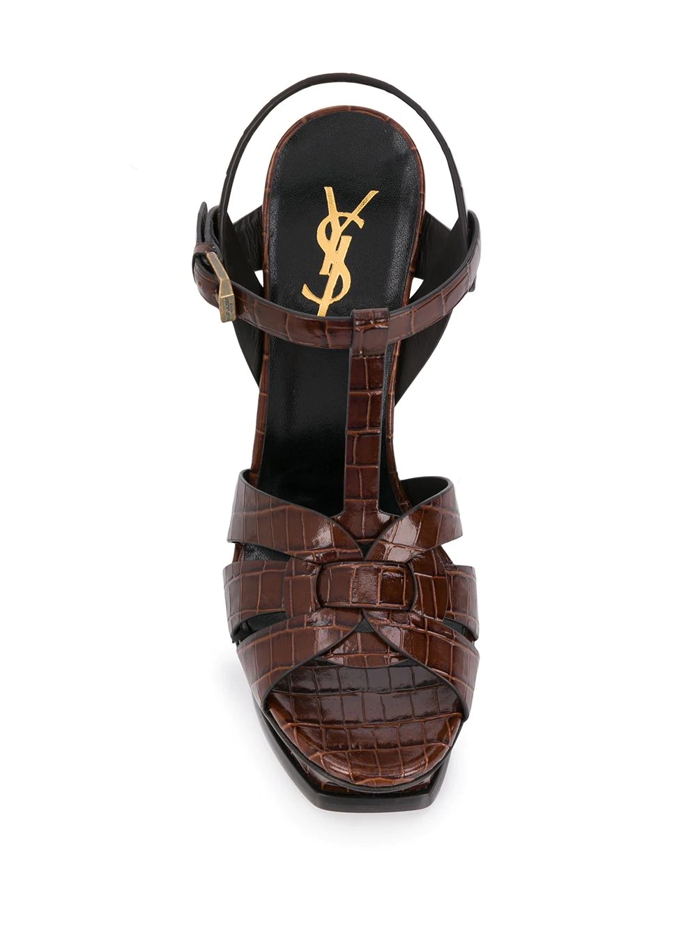 Tribute crocodile-effect sandals - 4