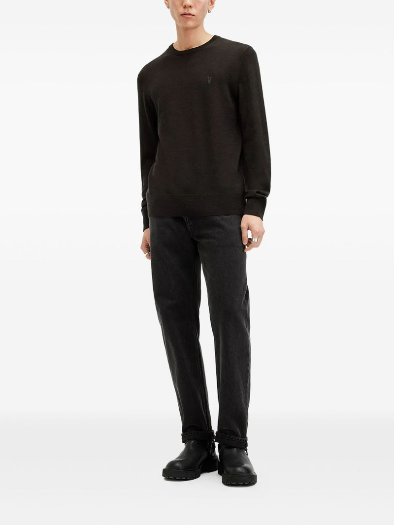 embroidered-logo crew-neck sweater 3