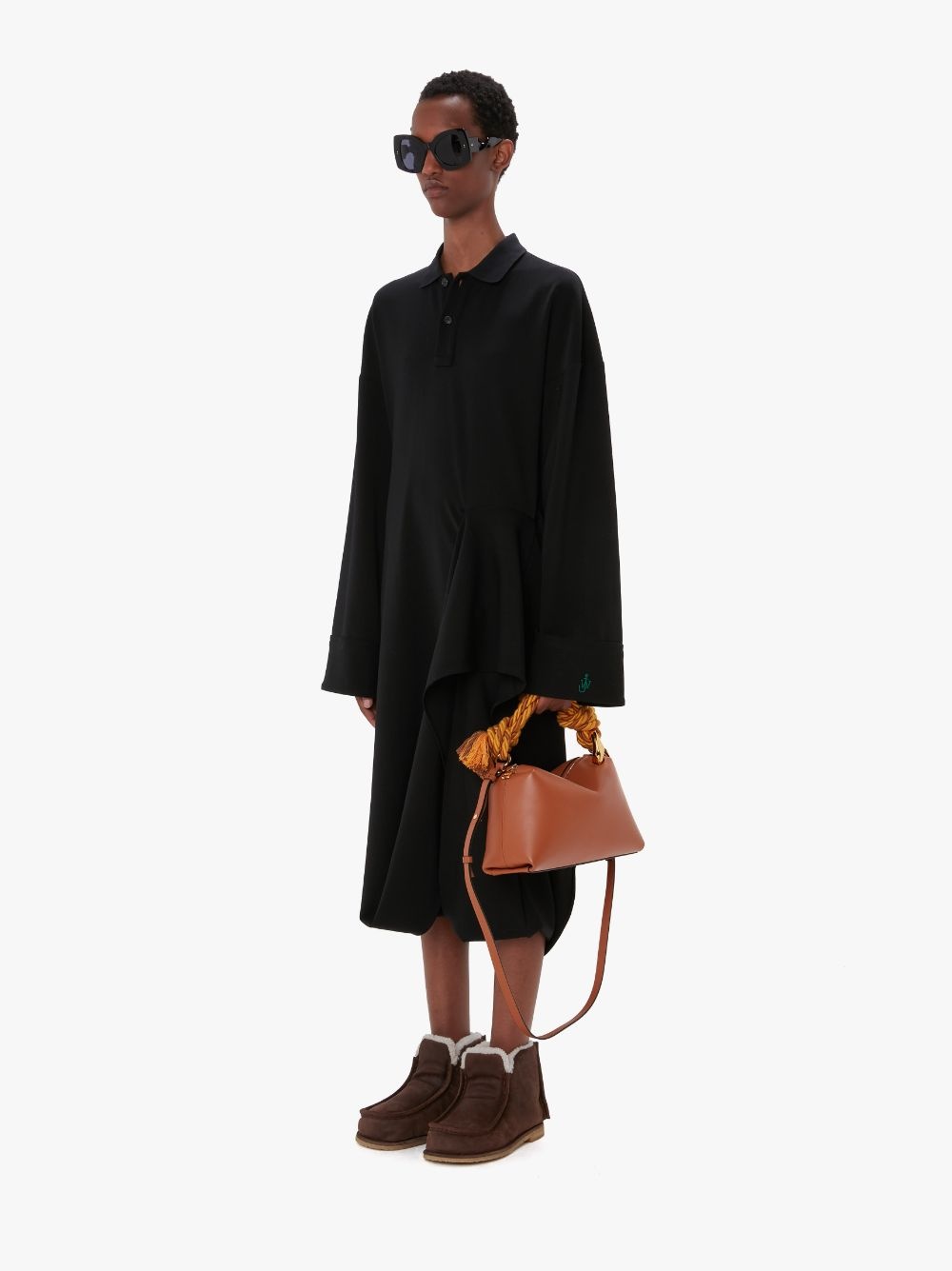 SCULPTURAL POLO DRESS - 4