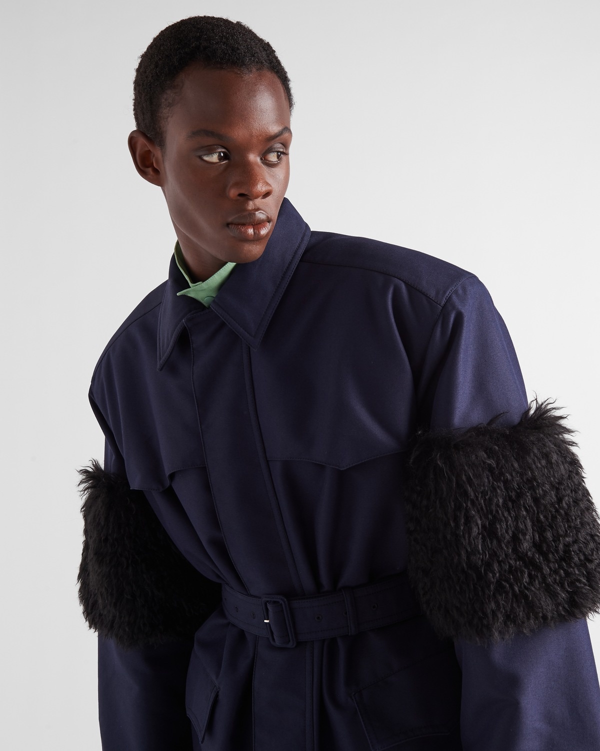 Technical fabric raincoat - 3