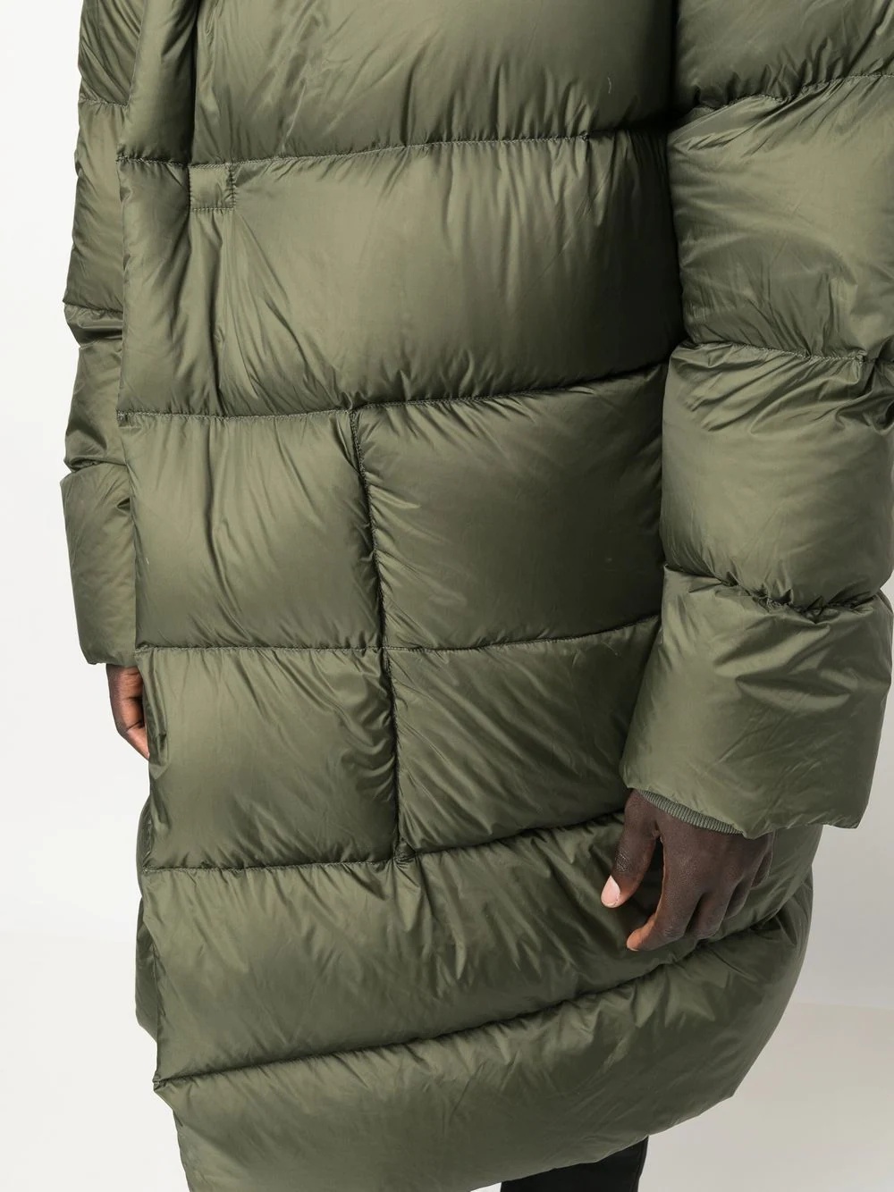 feather-down padded coat - 5