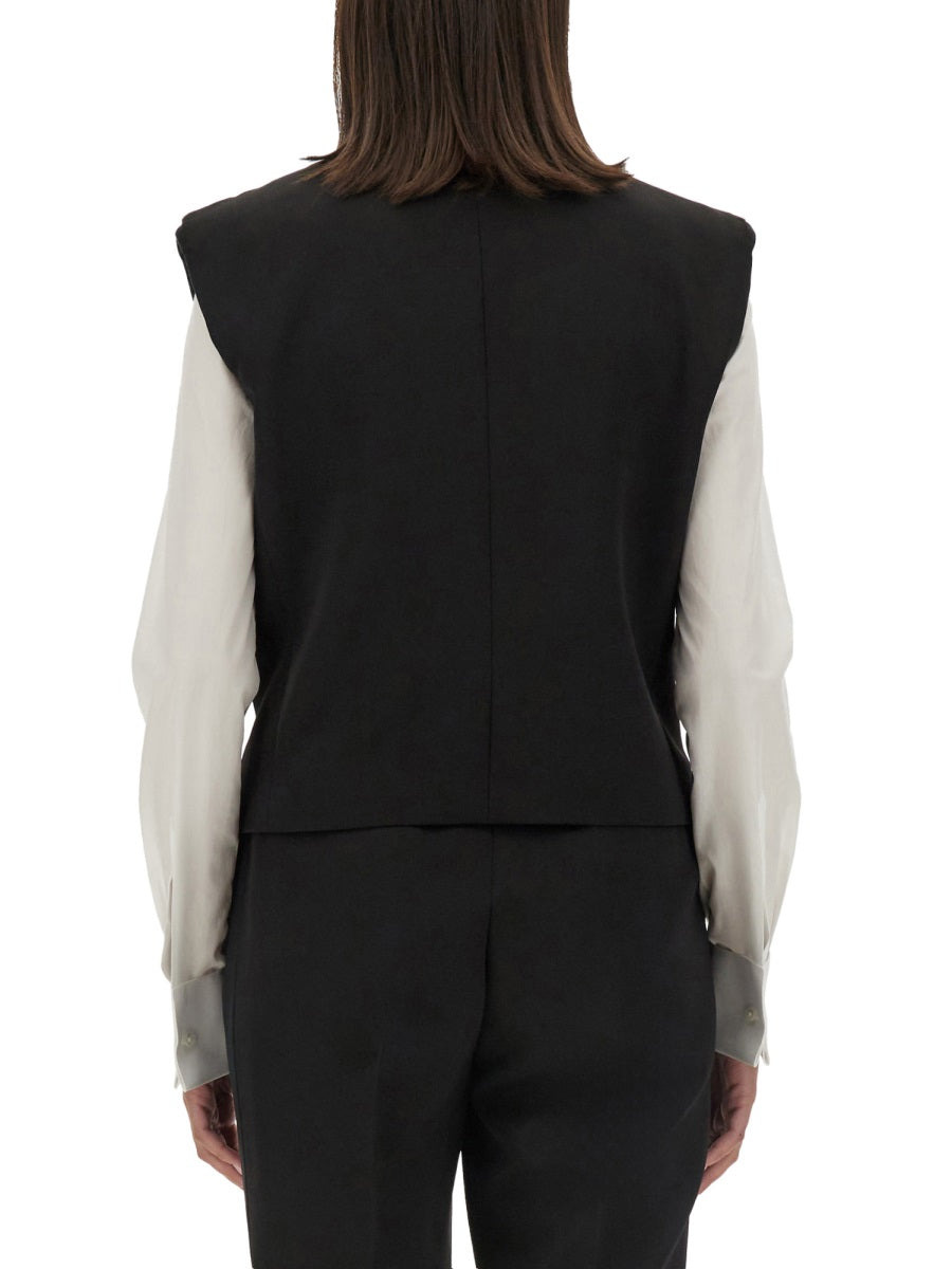 Dolce & Gabbana Women Double-Breasted Sleeveless Jacket - 3