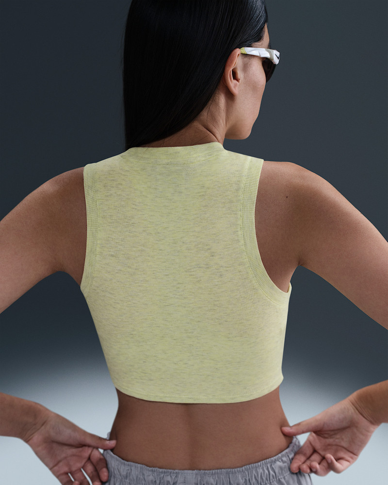 Nike Nike Sportswear Chill Knit Women's Tight Cropped Mini-Rib Tank Top outlook