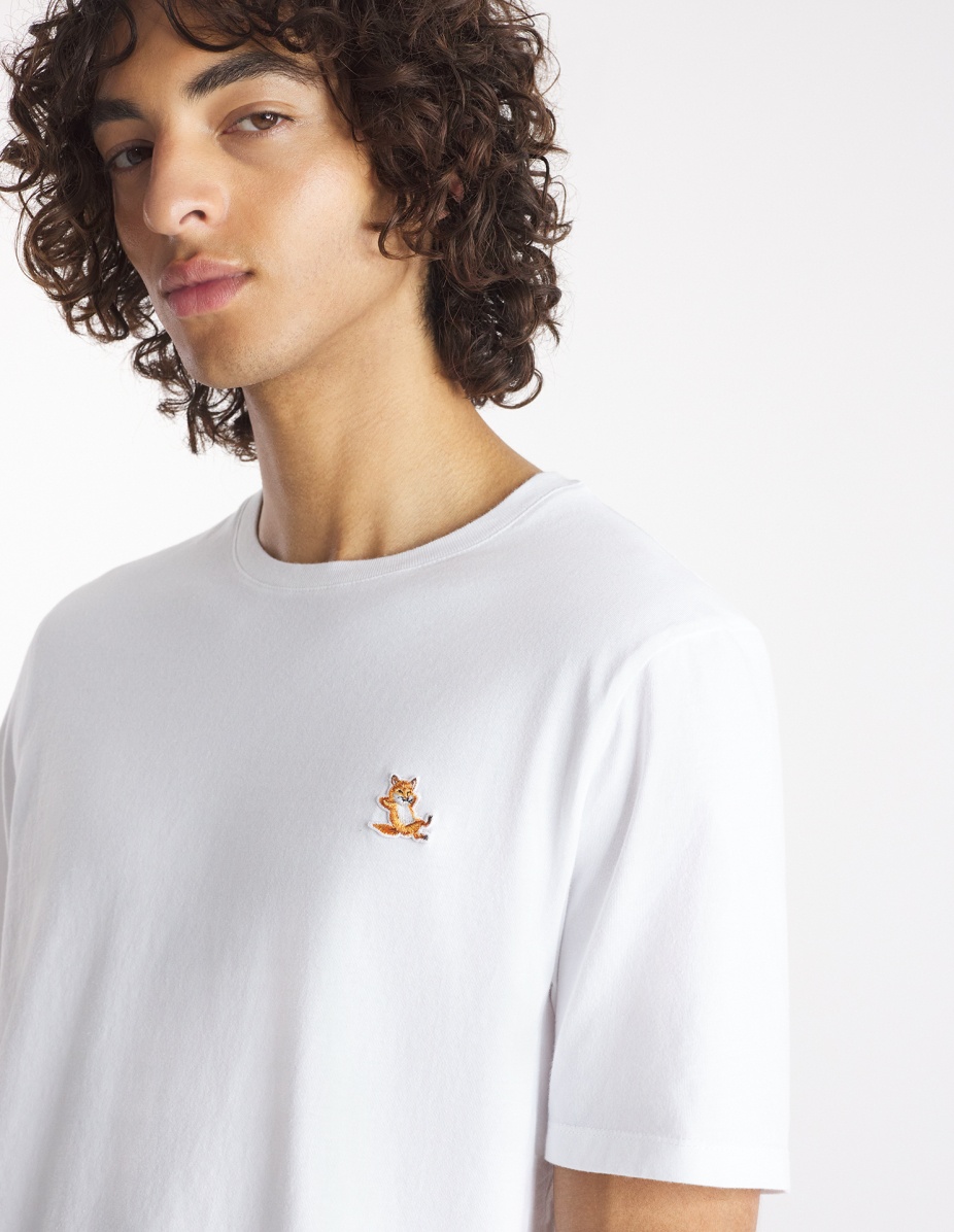 CHILLAX FOX PATCH REGULAR TEE-SHIRT - 4