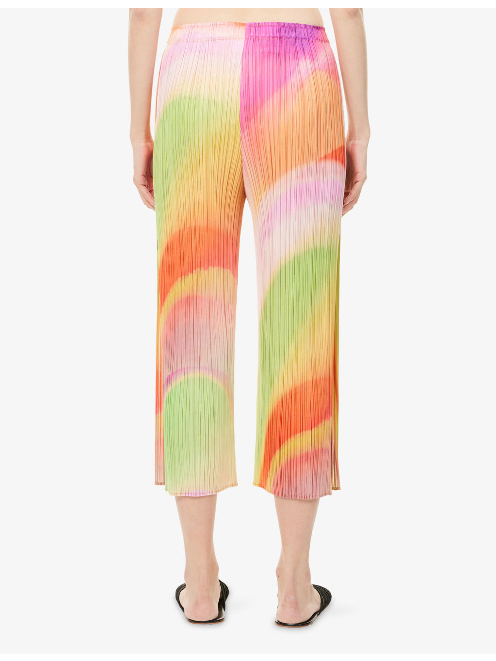 Groove Split Knitted Culottes - 4