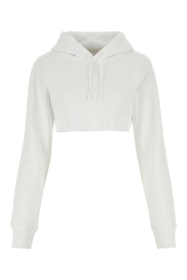 Givenchy Woman White Cotton Sweatshirt - 1