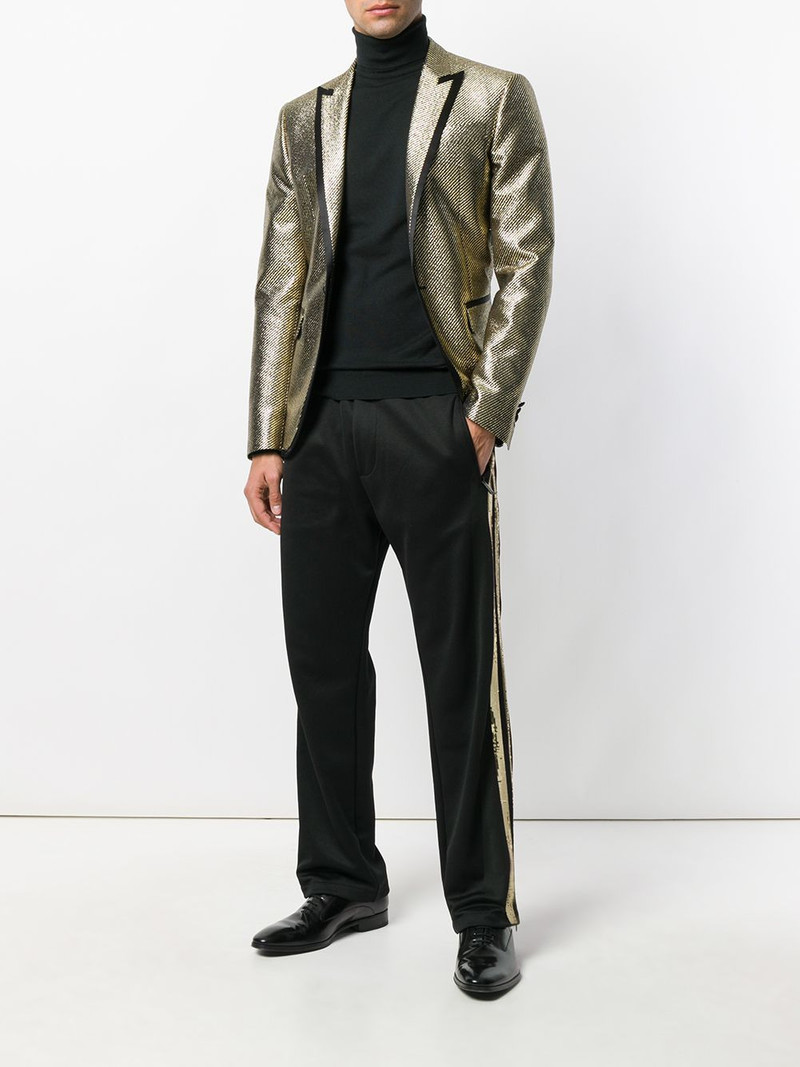 DSQUARED2 sequin stripe track pants outlook