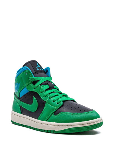 Jordan Air Jordan 1 Mid "Lucky Green/Aquatone" sneakers outlook