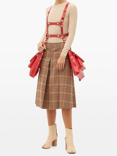 Junya Watanabe Studded leather harness belt outlook