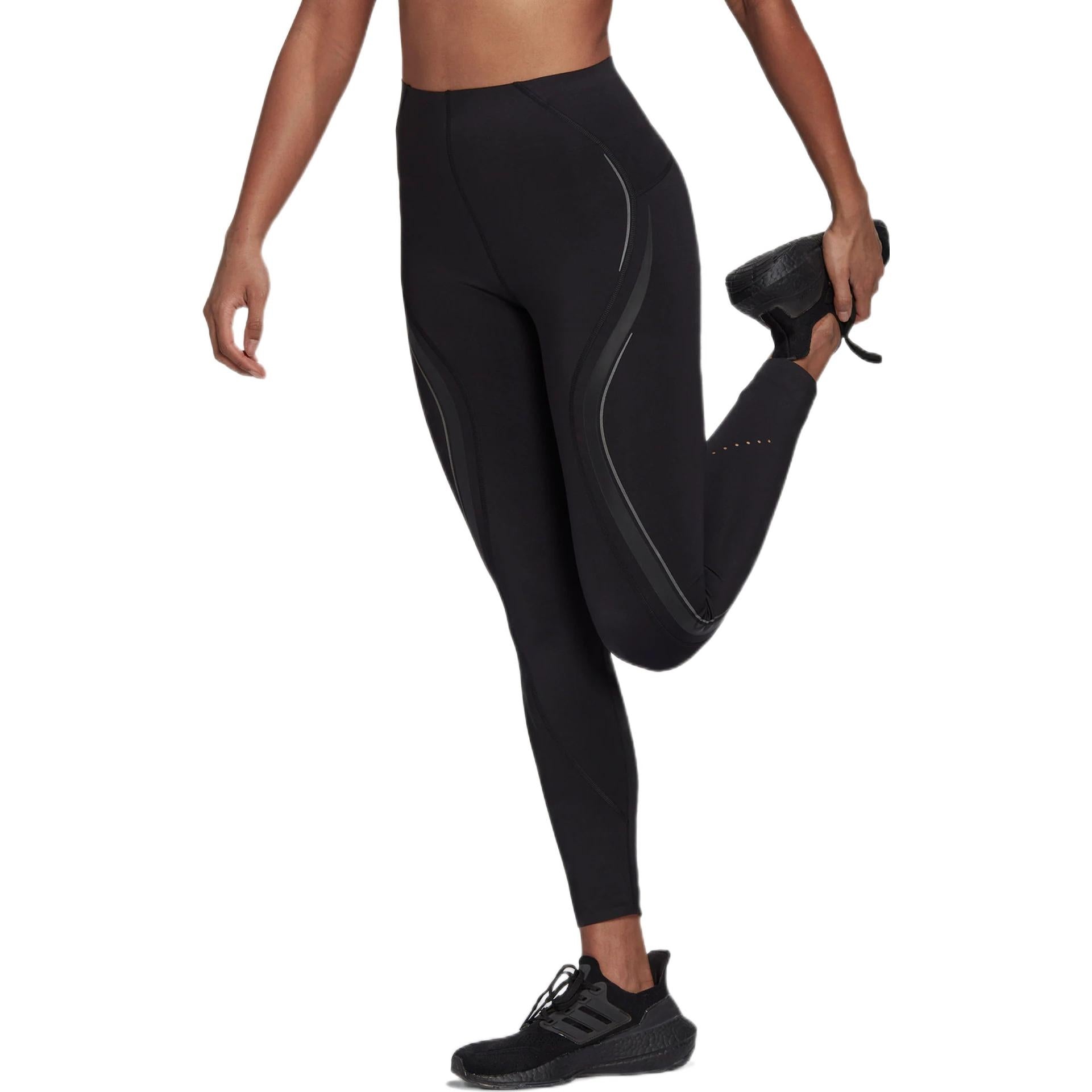 (WMNS) adidas Tailored HIIT Luxe 45 seconds Training 7/8 Leggings 'Black' HC8932 - 2
