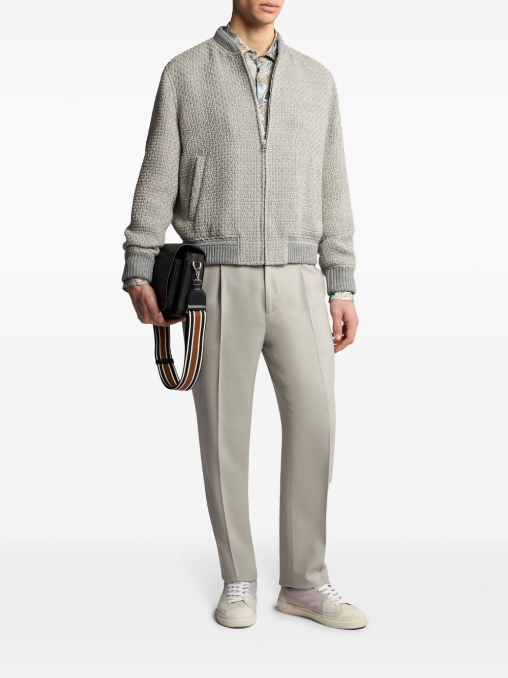 tailored wool trousers - 2