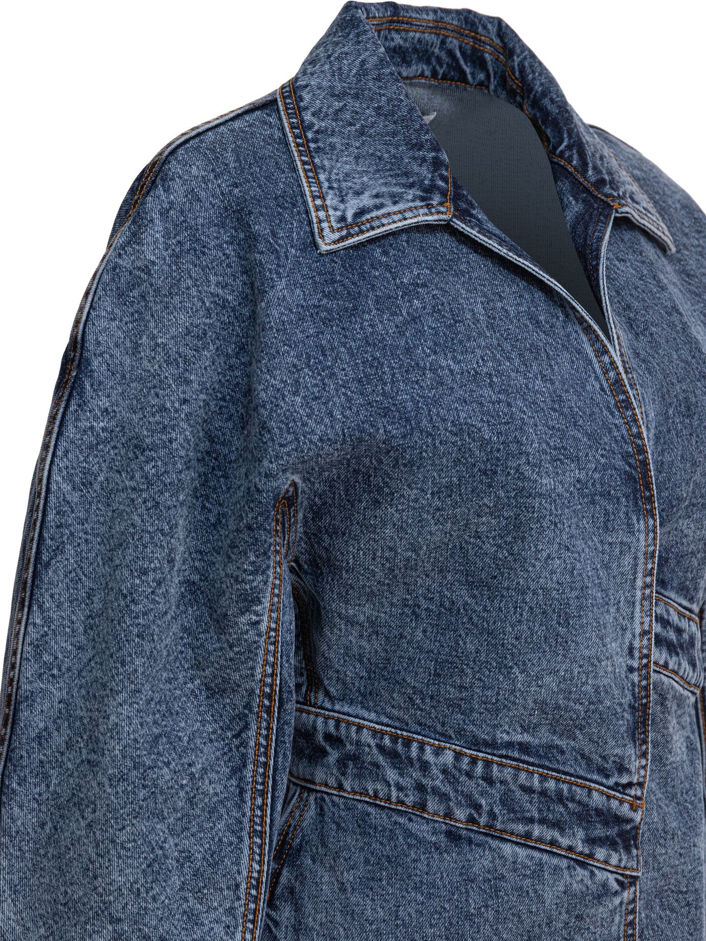Alaïa Denim Trench Coat - 4