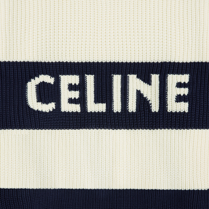 celine oversized sweater in striped cotton 4