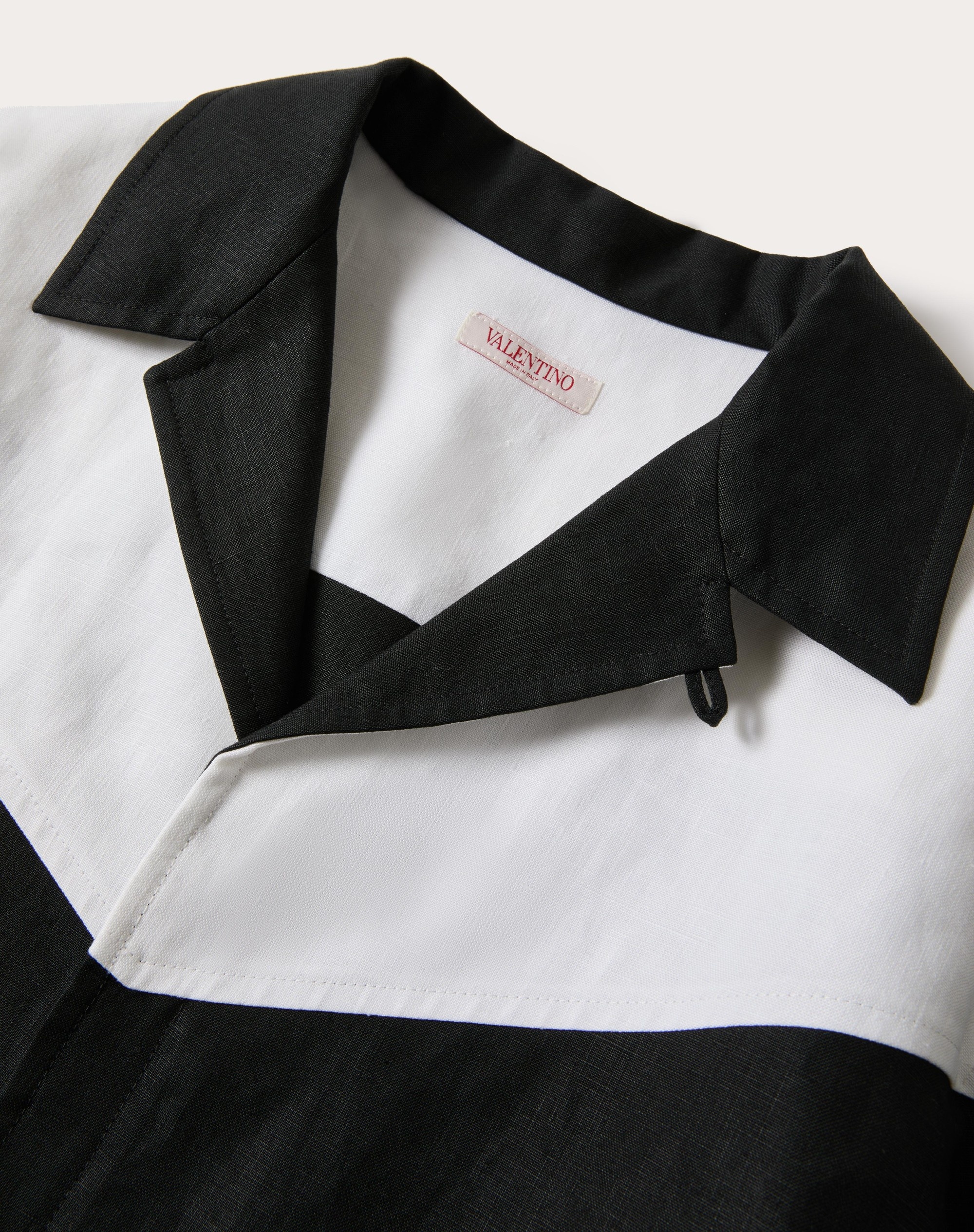 LINEN BOWLING SHIRT - 3