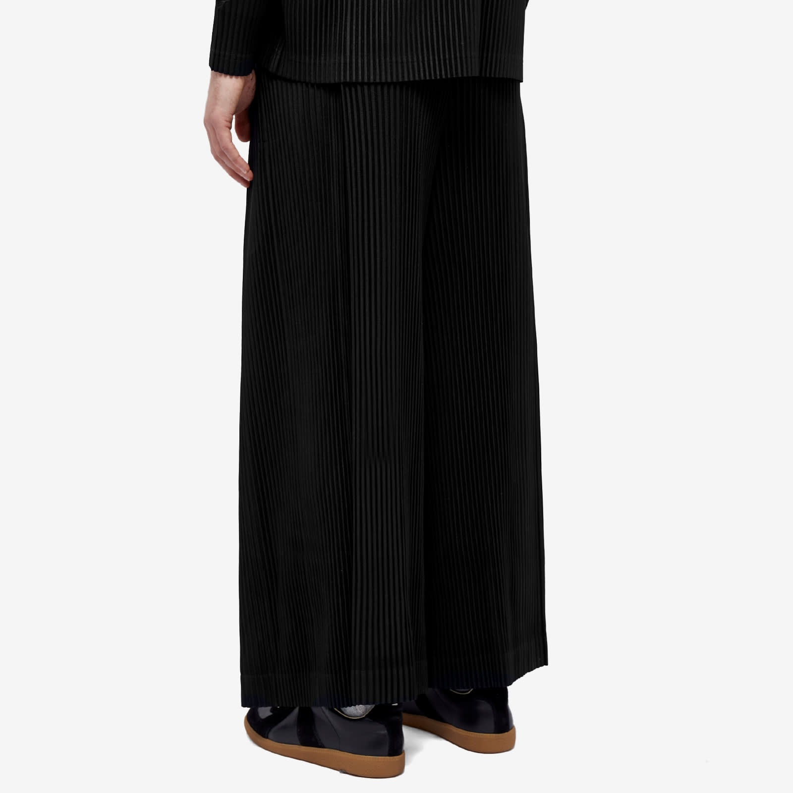 Homme Plissé Issey Miyake Pleated Wide Leg Pants - 3
