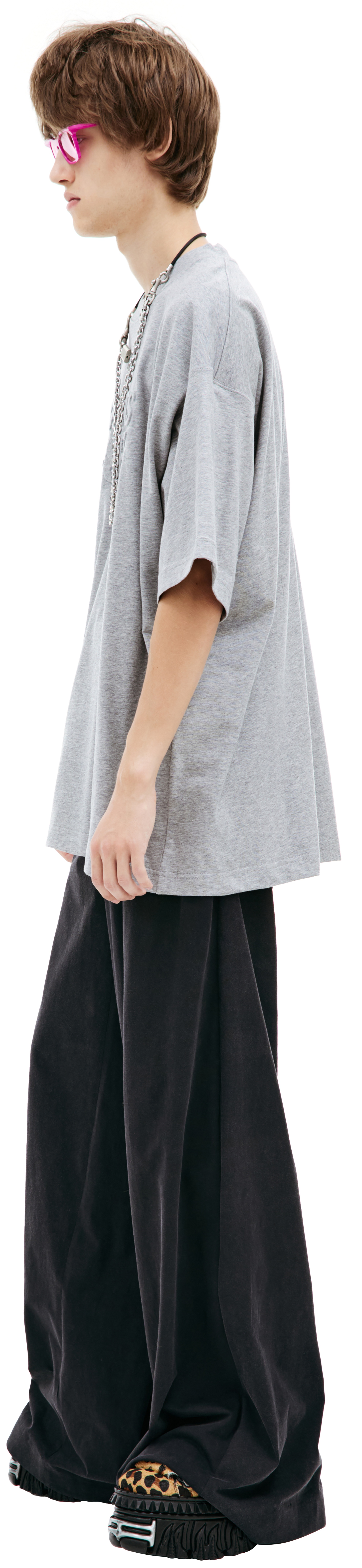 GRAY ILLUSION T-SHIRT - 2