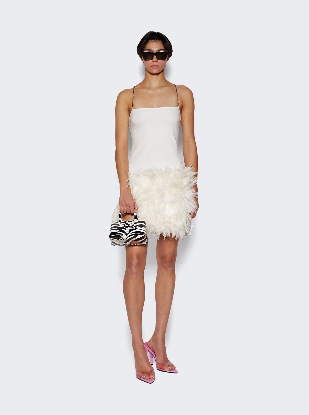 Fujiko Mini Dress White - 2
