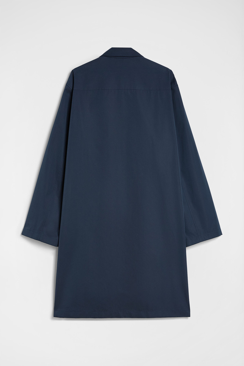 Cotton Blend Poplin Coat 7