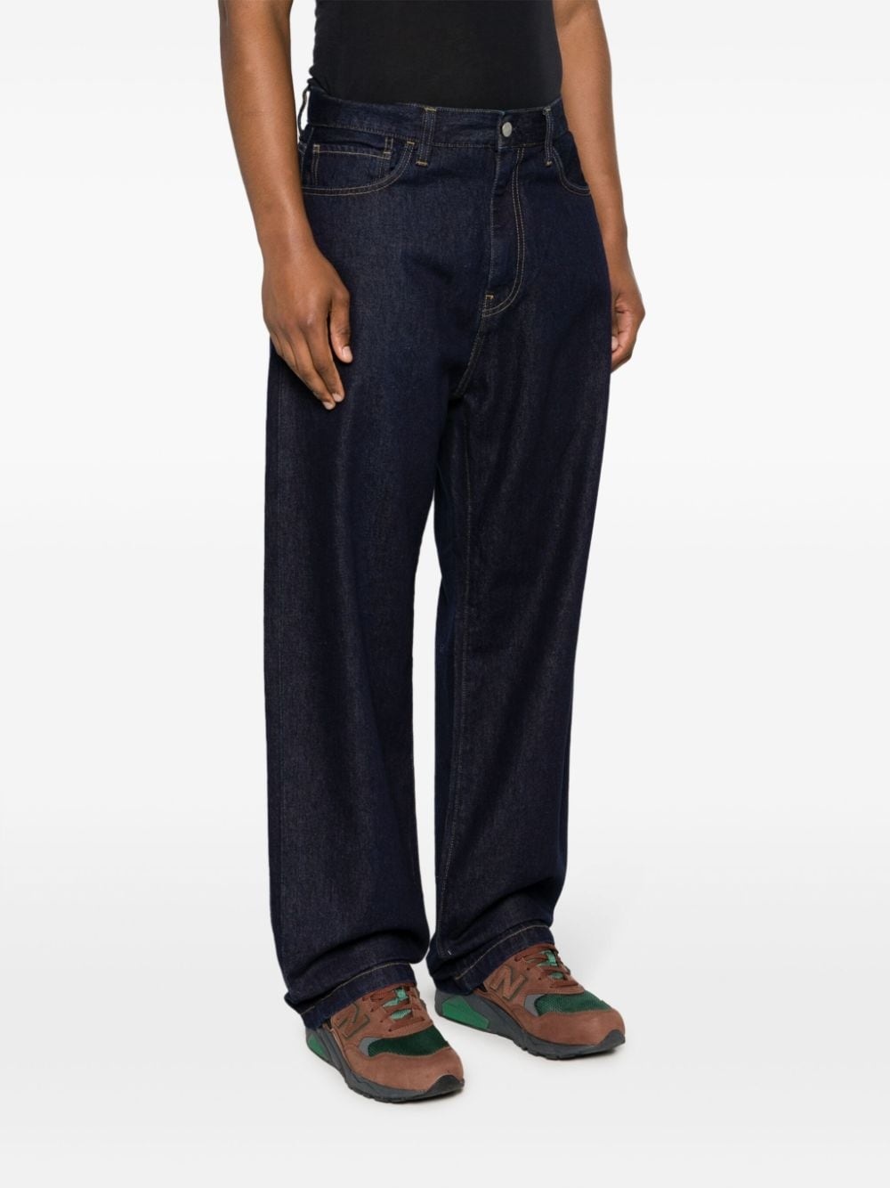 Landon mid-rise wide-leg jeans - 3